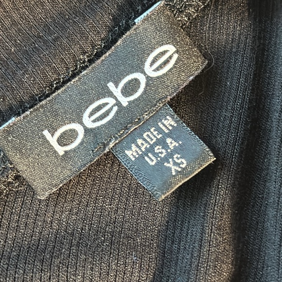 Vintage BEBE Soft Ribbed Top - Picture 2 of 3